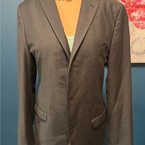 Umberto Bocci Men's Classic Black Blazer